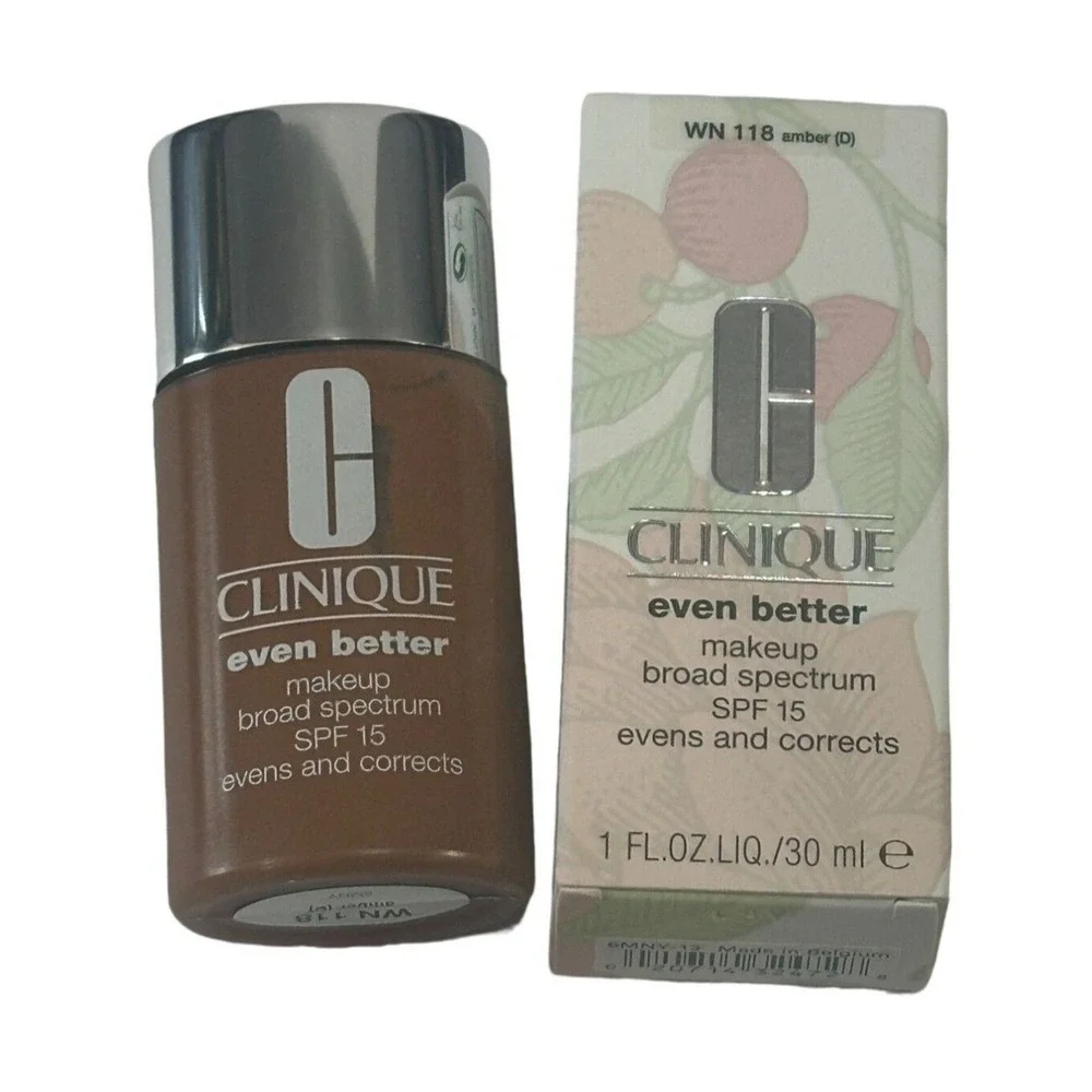 Clinique Even Better Makeup Broad Spectrum SPF 15 WN 118 Amber D Foundation